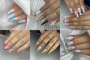 Capa do Bônus Nail Art que Vende, com exemplo de unhas decoradas atualizado