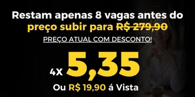 Banner da oferta especial do curso de unhas